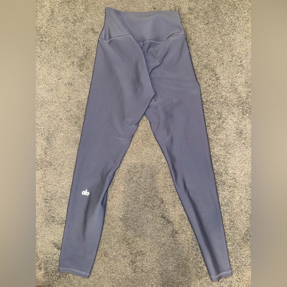 Alo Airlift Airbrushed Leggings - Light Blue - XS